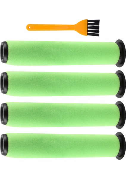 Airram Mk2 K9 Akülü Elektrikli Süpürge Için 4 Paket Yıkanabilir Kir Kutusu Çubuk Filtrelerin Değiştirilmesi (Yurt Dışından)