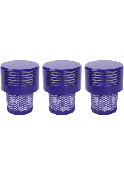 V10 SV12 Cyclone Animal e Total Clean Elektrikli Süpürge Için Yıkanabilir Filtre Ünitesi (3'lü Paket) (Yurt Dışından)