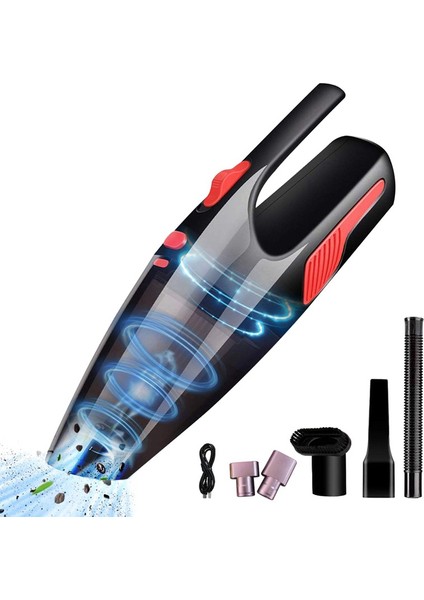 El Süpürgesi, Yüksek Güçlü El Süpürgesi, Li-Ion ile Güçlendirilmiş Mini Elektrikli Süpürge Şarj Edilebilir Hızlı Şarj, Ev ve Araba Temizliği Için Araba Süpürgesi (Yurt Dışından) modelleri