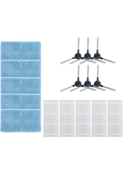16 Adet Aksesuar Parçaları R1-L083B/R1-L085B Robotlu Süpürge Yıkanabilir Yan Fırça Paspas Bezi Hepa Filtre B (Yurt Dışından) indirimleri