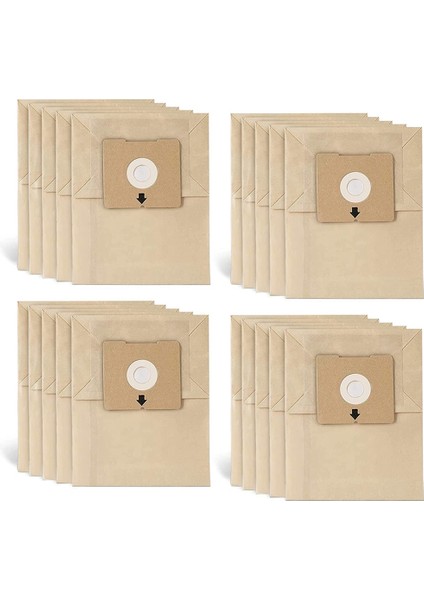 20 Adet Yedek Elektrikli Süpürge Toz Torbaları 4122 Serisi 2154A 2154W Teneke Kutu Vakum Için Uyumlu (Yurt Dışından)