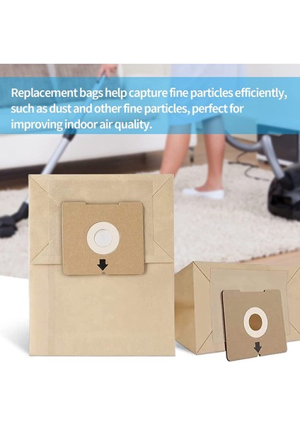 20 Adet Yedek Elektrikli Süpürge Toz Torbaları 4122 Serisi 2154A 2154W Teneke Kutu Vakum Için Uyumlu (Yurt Dışından) indirimleri