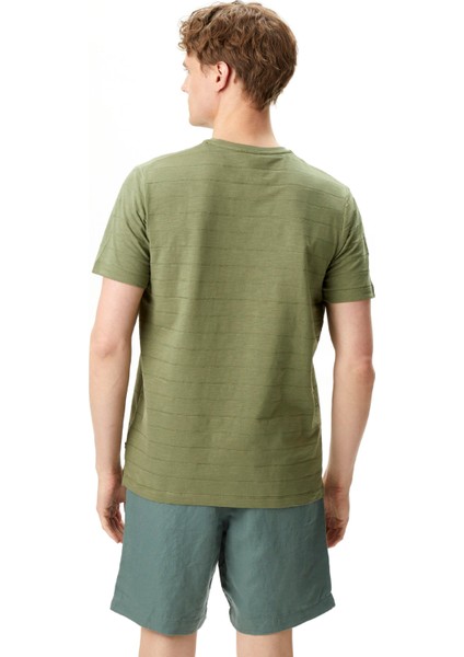 Nautıca Erkek Yeşil Standart Fıt Kısa Kollu T-Shırt V45258T.3HC fiyatları