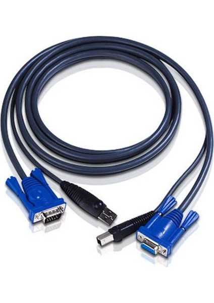 USB KVM Kablosu, 3 metre