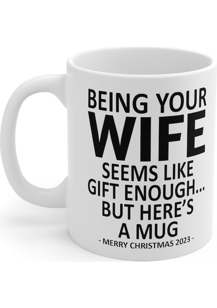 Eşin Olmak Komik Hediye Gibi Görünüyor Yeterince Kupa, Kahve Kupa, Hediye, Ingilizce Kahve Kupa modelleri