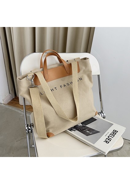 Çanta Omuz Çantası Messenger Kanvas Tote (Yurt Dışından)