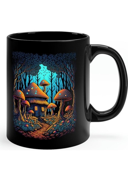 Mantar Kahve Kupa Cottagecore Backwoods Cabin - Ingilizce Kahve Kupa fiyatları