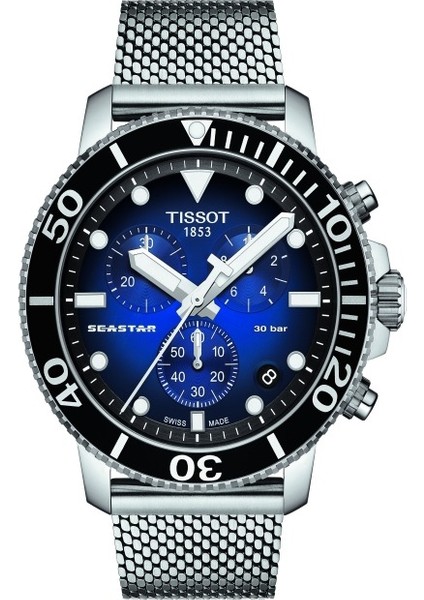 T1204171104102 Tissot Seastar 1000 Chronograph Erkek Kol Saati