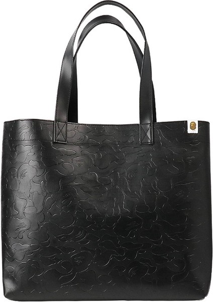 Kabartmalı Maymun Kamuflaj Tote Omuz Çantası (Yurt Dışından)