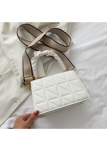 Yeni Moda Omuz Messenger Çanta Taşınabilir Küçük Kare Çanta (Yurt Dışından)