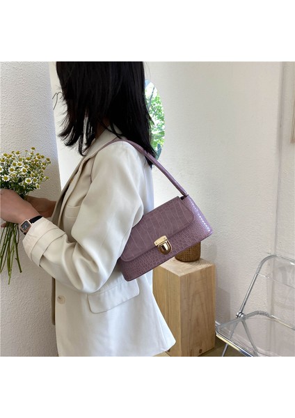 Tüm Maç Taş Desen Moda Omuz Çantası Koltuk Altı Çantası (Yurt Dışından) fiyatları