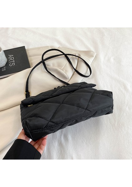 Zincir Çanta Trendy Messenger Rhombus Bayan Çanta Omuz Çantası (Yurt Dışından)