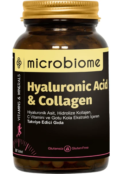 Hyaluronic Acid & Collagen 30 Tablet