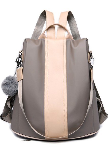 Hırsızlığa Karşı Dayanıklı Naylon Büyük Kapasiteli Gündelik Çok Işlevli Sırt Çantası (Yurt Dışından)