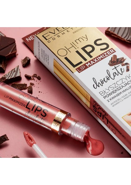 Eveline Oh My Lips Lip Maximizer Chocolate 4.5 ml