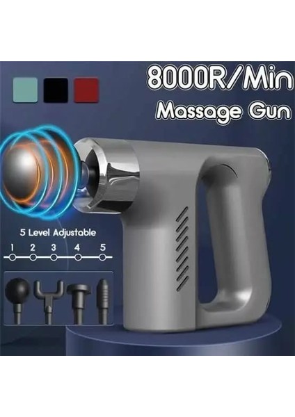 KH-740 El Tipi Masaj Tabancası Vurmalı Titreşim Mini Kas (Yurt Dışından) fiyatları