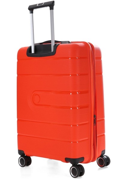 5241 Polipropilen 3 Lü Valiz Seti Turuncu fırsatları