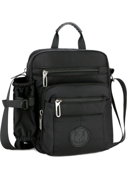 Naylon Omuz Çantası Messenger Çanta Günlük Erkekler ve Kadınlar Su Geçirmez Açık Sırt Çantası (Yurt Dışından)