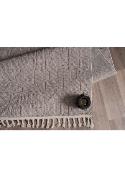 BUKLE11883 Bej Yumuşak Dokulu Halı Kilim Salon Mutfak Koridor Kesme Yolluk Dokuma Makine Halısı fiyatları