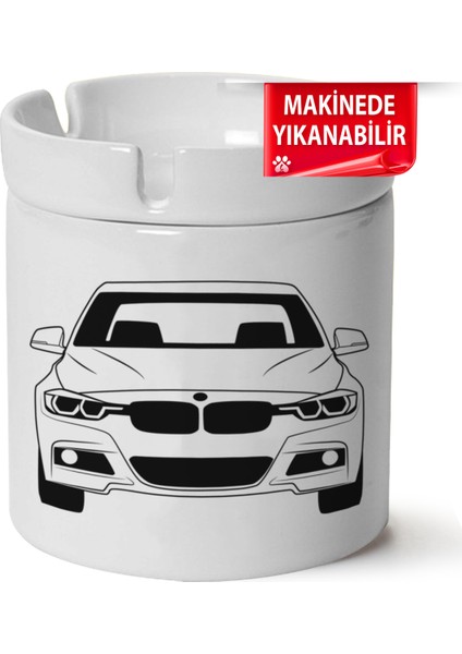 Bmw F30 Baskılı Porselen At-Söndür Küllük (Kl-Otmbl-Bmw)