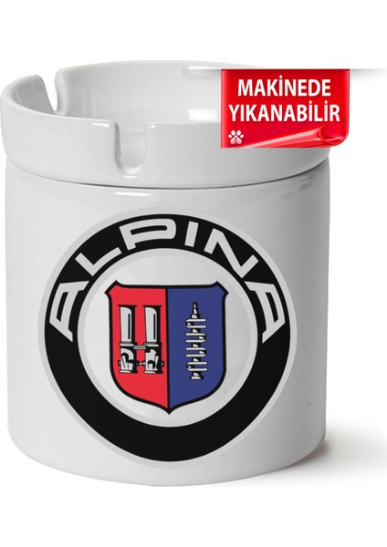 Bmw Alphina Logo Baskılı Porselen At-Söndür Küllük (Kl-Otmbl-Bmw)