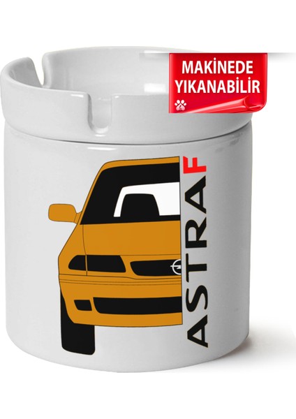 Opel Astra F Baskılı Porselen At-Söndür Küllük (Kl-Otmbl-Opl)