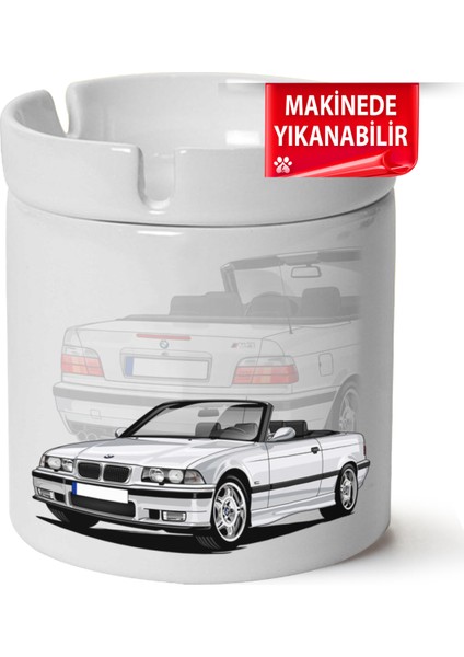 Çakılap Bmw E36 Baskılı Porselen At-Söndür Küllük (Kl-Otmbl-Bmw)