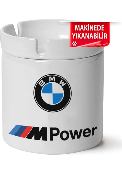 Bmw M Logo Baskılı Porselen At-Söndür Küllük (Kl-Otmbl-Bmw)
