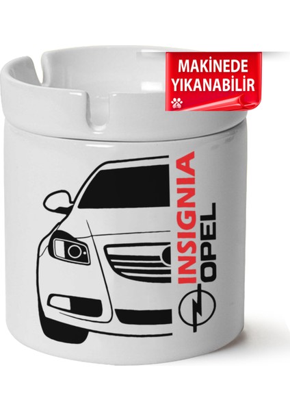 Opel Corsa E Baskılı Porselen At-Söndür Küllük (Kl-Otmbl-Opl)