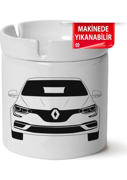 Talisman Baskılı Porselen At-Söndür Küllük (Kl-Otmbl-Rnlt)