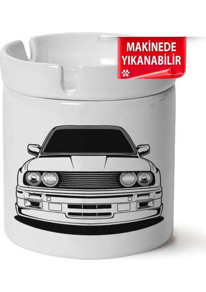 Bmw E30 Baskılı Porselen At-Söndür Küllük (Kl-Otmbl-Bmw)