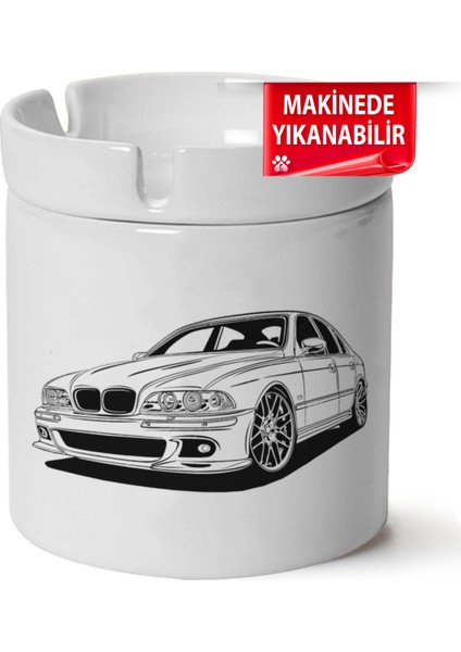 Bmw E39 Baskılı Porselen At-Söndür Küllük (Kl-Otmbl-Bmw)