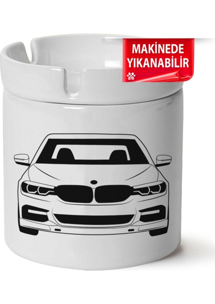 Bmw G30 Baskılı Porselen At-Söndür Küllük (Kl-Otmbl-Bmw)