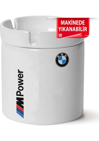 Bmw M Logo Baskılı Porselen At-Söndür Küllük (Kl-Otmbl-Bmw)