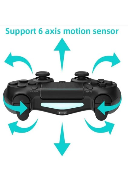 Ps4 Uyumlu Kol Wireless Bt Kablosuz Oyun Kolu Joystick Tablet Telefon Pc Uyumlu Titreşimli Oyun Kolu fırsatları