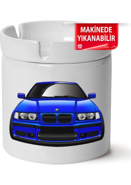Çakılap Bmw E36 Baskılı Porselen At-Söndür Küllük (Kl-Otmbl-Bmw)