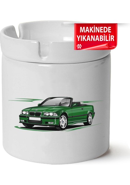 Çakılap Bmw E36 Baskılı Porselen At-Söndür Küllük (Kl-Otmbl-Bmw)