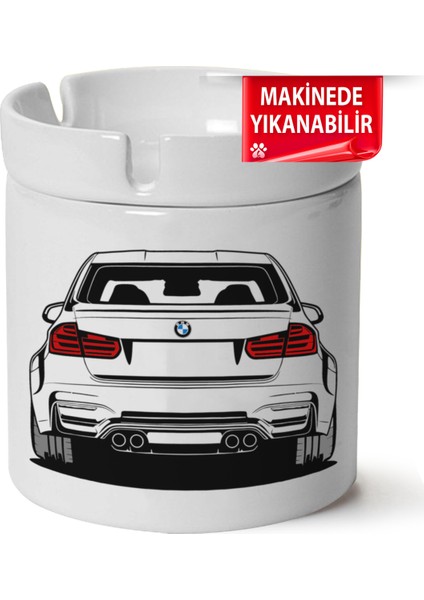 Bmw F30 Baskılı Porselen At-Söndür Küllük (Kl-Otmbl-Bmw)