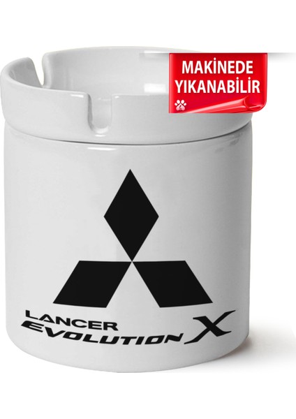 Mitsubishi Logobaskılı Porselen At-Söndür Küllük (Kl-Otmbl-Mtsbh)