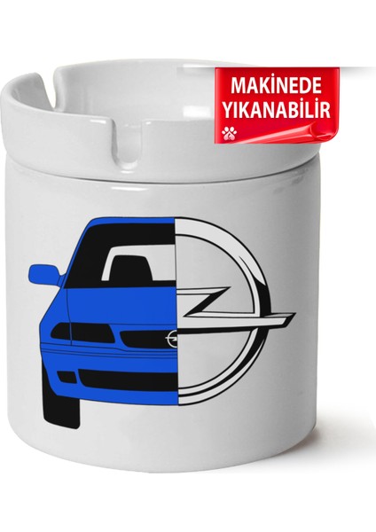Opel Astra F Baskılı Porselen At-Söndür Küllük (Kl-Otmbl-Opl)