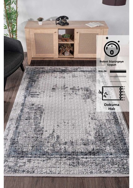 Monacco , Polyester Modern Eskitme Desenli Salon Koridor Mekan Oda Halısı
