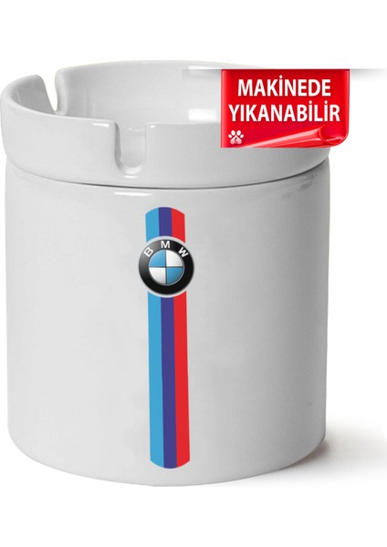 Bmw Logo Baskılı Porselen At-Söndür Küllük (Kl-Otmbl-Bmw)