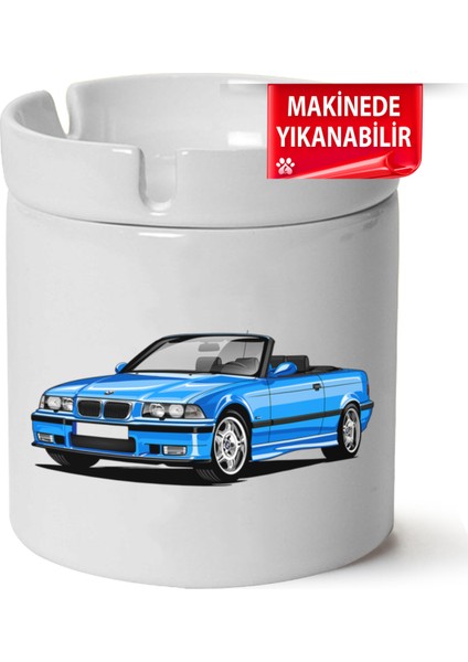 Çakılap Bmw E36 Baskılı Porselen At-Söndür Küllük (Kl-Otmbl-Bmw)
