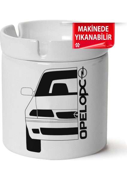 Opel Astra F Baskılı Porselen At-Söndür Küllük (Kl-Otmbl-Opl)