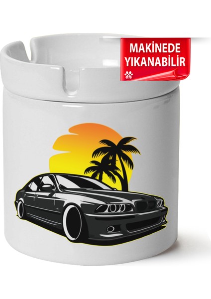 Çakılap Bmw E39 Baskılı Porselen At-Söndür Küllük (Kl-Otmbl-Bmw)