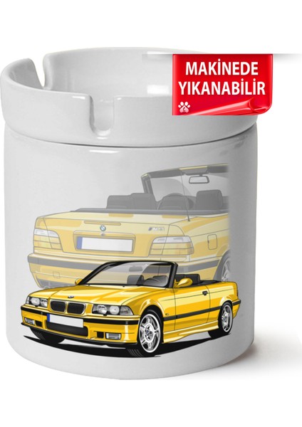 Çakılap Bmw E36 Baskılı Porselen At-Söndür Küllük (Kl-Otmbl-Bmw)