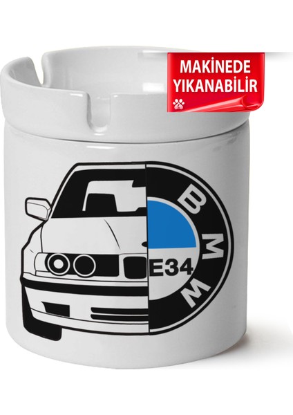 Çakılap Bmw E34 Baskılı Porselen At-Söndür Küllük (Kl-Otmbl-Bmw)