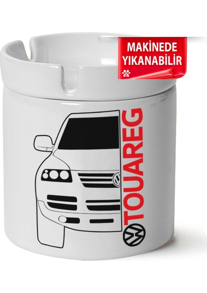 Vw Toureng Baskılı Porselen At-Söndür Küllük (Kl-Otmbl-Vw)