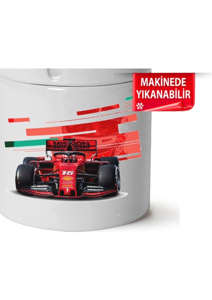 Çakılap Michael Schumacher Baskılı Porselen At-Söndür Küllük (Kl-Otmbl-Mdfy)