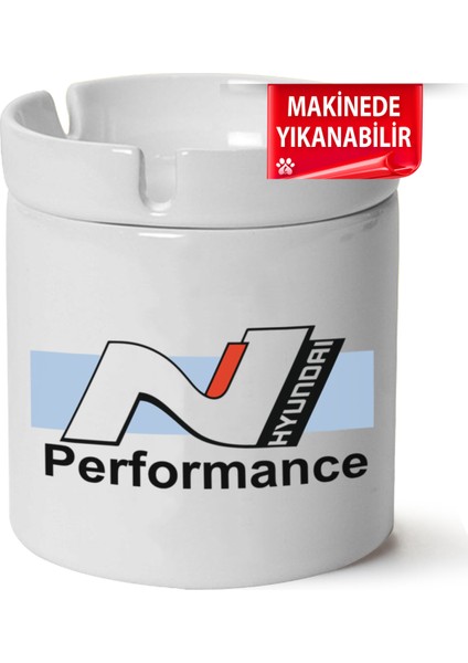 Çakılap Hyundai N Performancebaskılı Porselen At-Söndür Küllük (Kl-Otmbl-Hynd)
